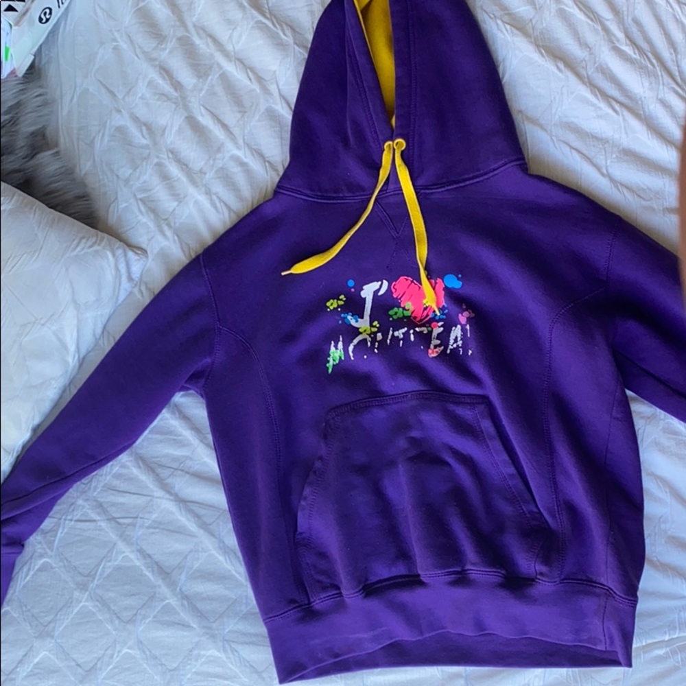 Purple hoodie